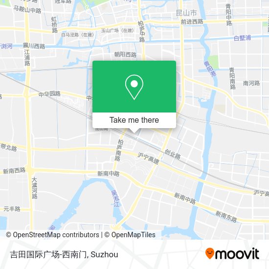 吉田国际广场-西南门 map