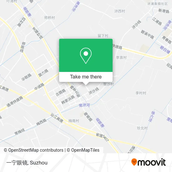 一宁眼镜 map