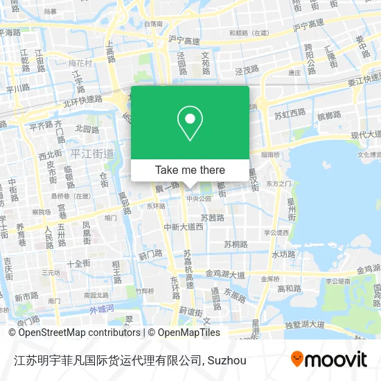 江苏明宇菲凡国际货运代理有限公司 map