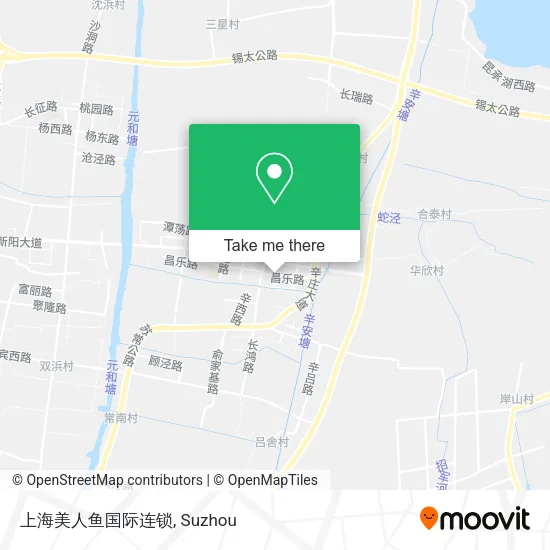 上海美人鱼国际连锁 map