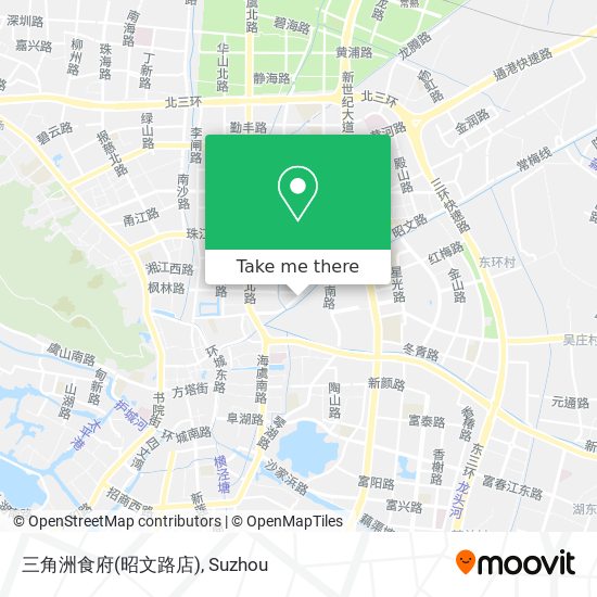 三角洲食府(昭文路店) map