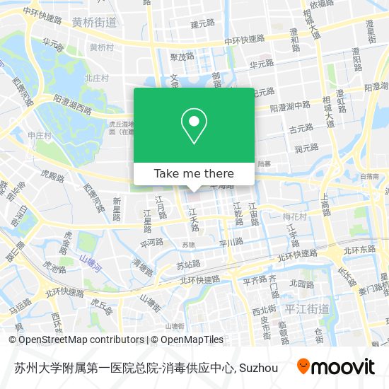 苏州大学附属第一医院总院-消毒供应中心 map