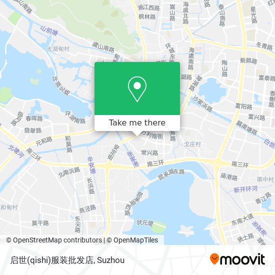启世(qishi)服装批发店 map