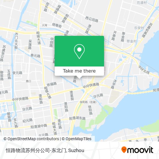 恒路物流苏州分公司-东北门 map