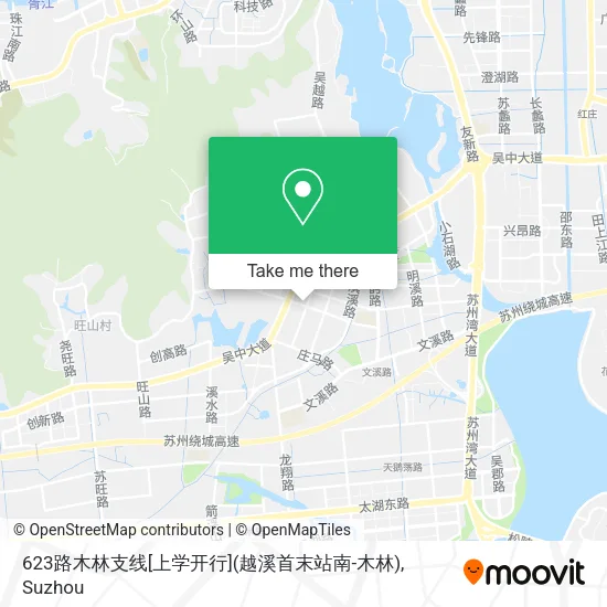 623路木林支线[上学开行](越溪首末站南-木林) map
