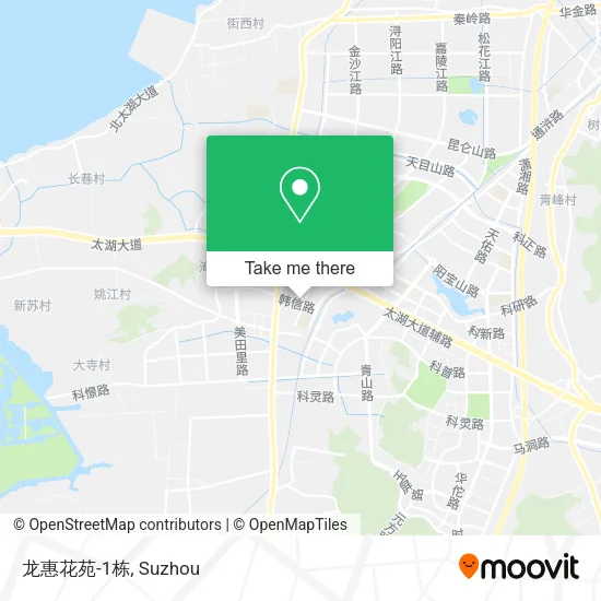 龙惠花苑-1栋 map