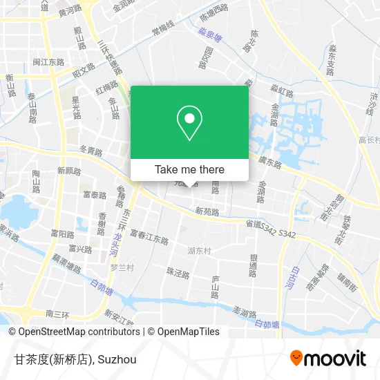 甘茶度(新桥店) map
