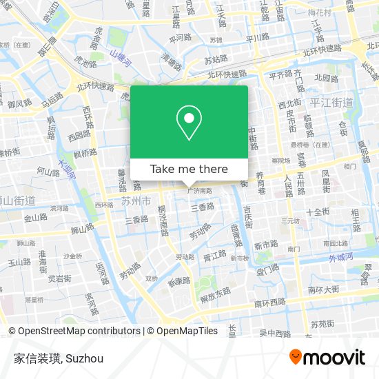 家信装璜 map