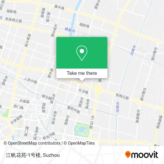 江帆花苑-1号楼 map