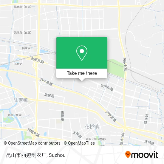 昆山市丽娅制衣厂 map