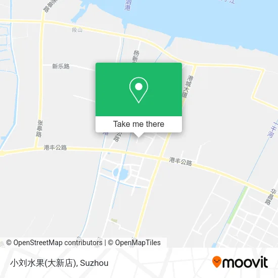 小刘水果(大新店) map
