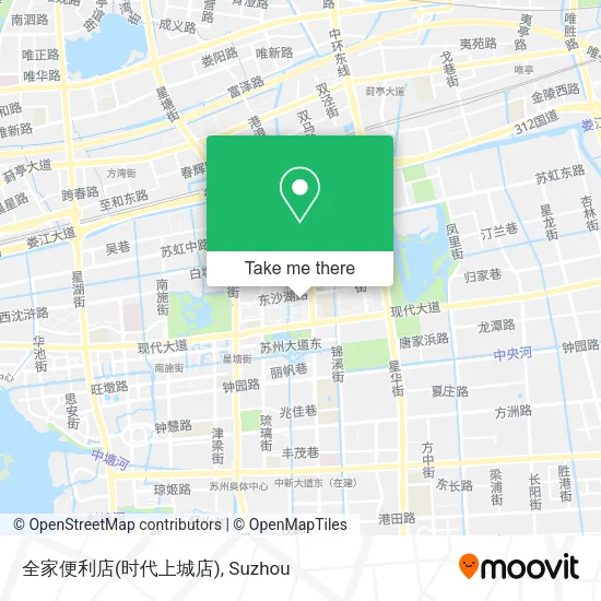 全家便利店(时代上城店) map