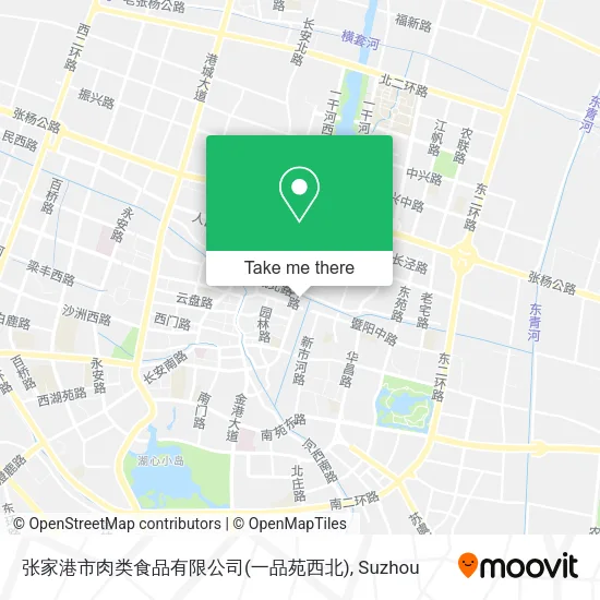 张家港市肉类食品有限公司(一品苑西北) map