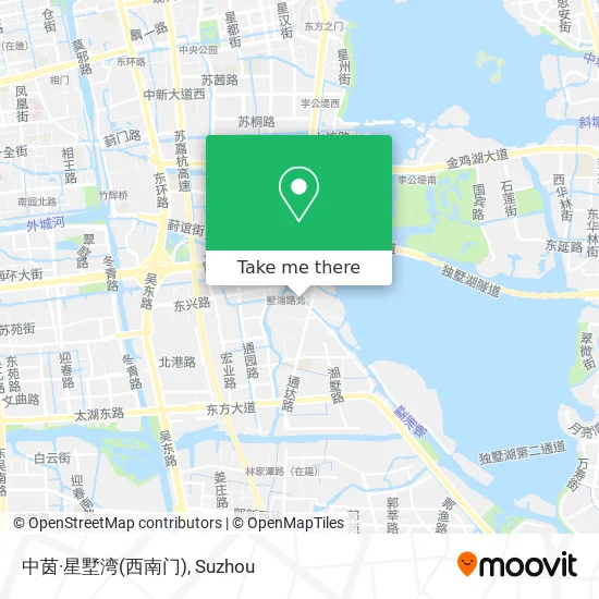 中茵·星墅湾(西南门) map