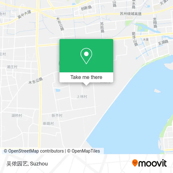 吴侬园艺 map