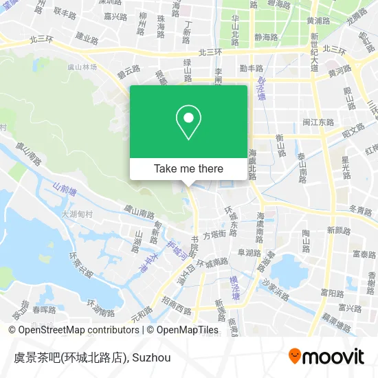 虞景茶吧(环城北路店) map