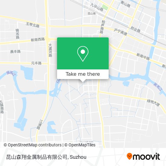 昆山森翔金属制品有限公司 map
