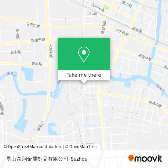 昆山森翔金属制品有限公司 map