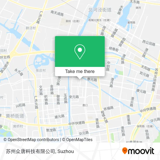 苏州众唐科技有限公司 map