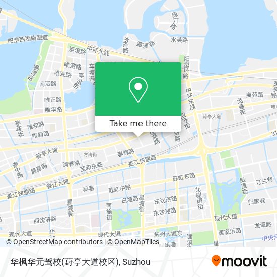 华枫华元驾校(葑亭大道校区) map