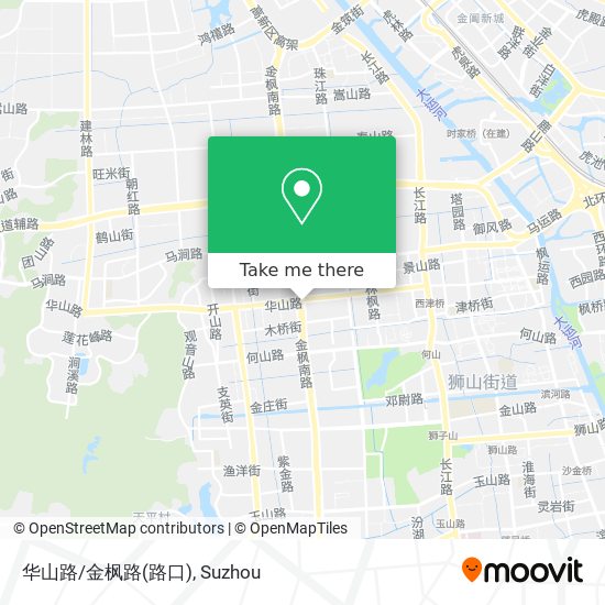 华山路/金枫路(路口) map