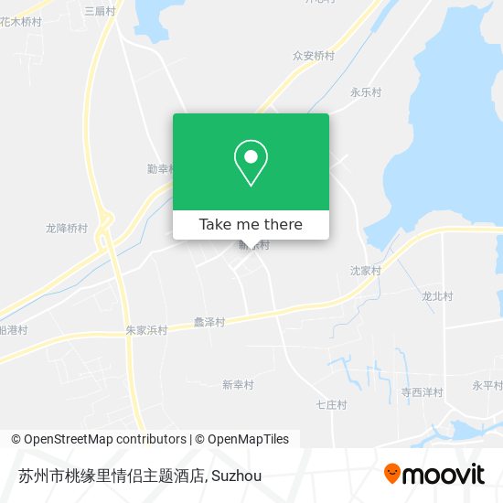 苏州市桃缘里情侣主题酒店 map