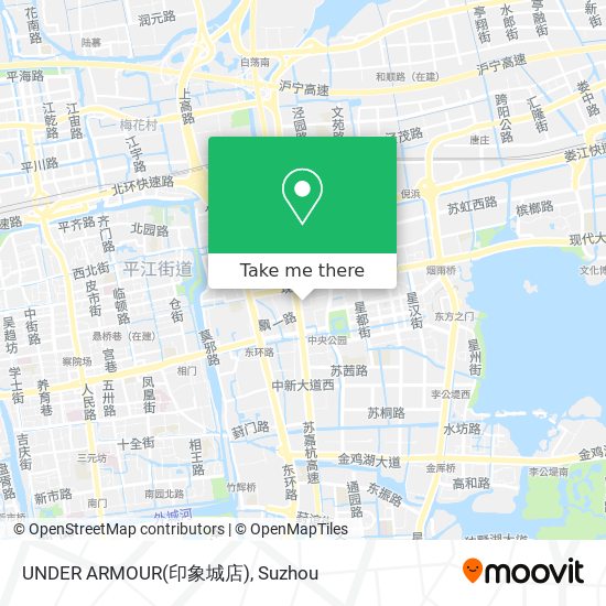UNDER ARMOUR(印象城店) map