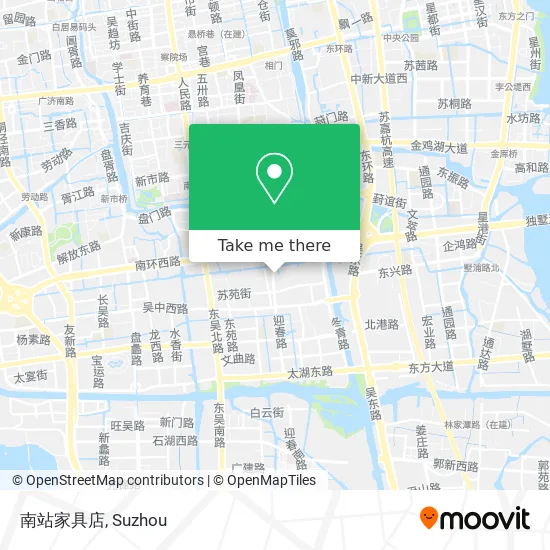南站家具店 map