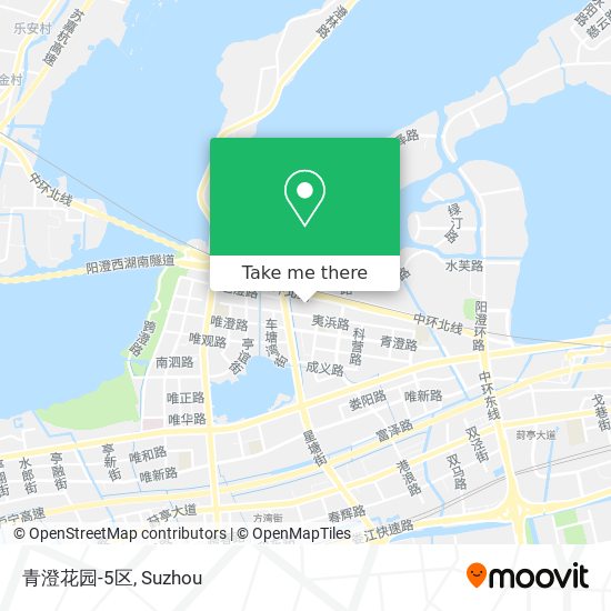 青澄花园-5区 map