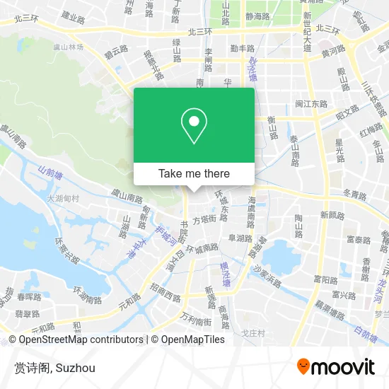 赏诗阁 map