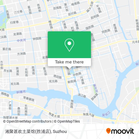 湘聚甚欢土菜馆(胜浦店) map