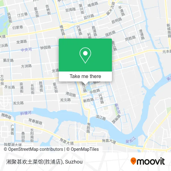 湘聚甚欢土菜馆(胜浦店) map