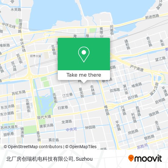 北厂房创瑞机电科技有限公司 map