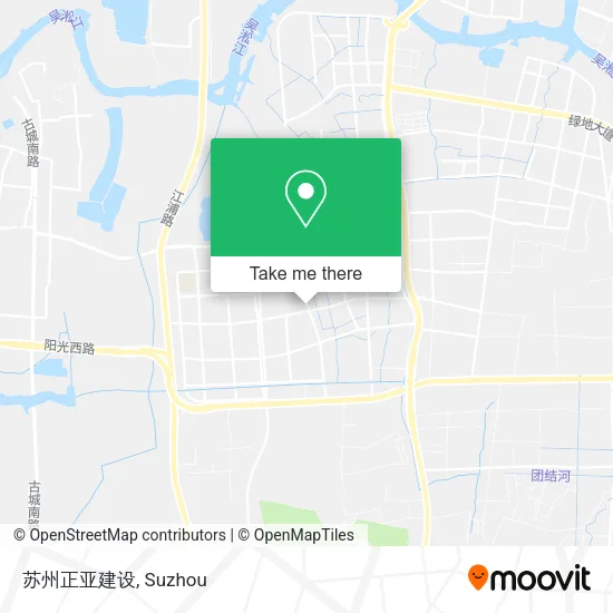 苏州正亚建设 map