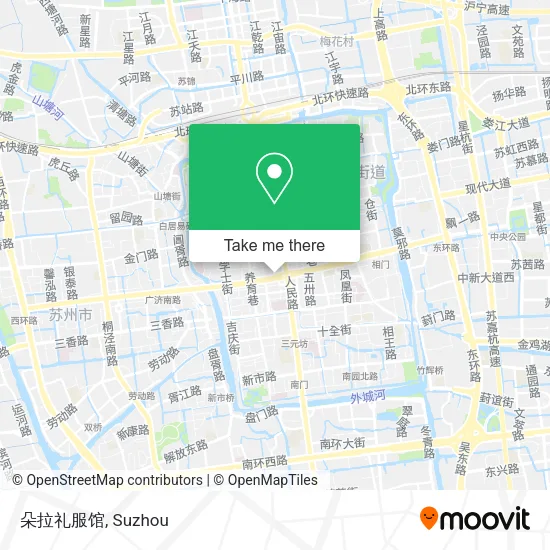 朵拉礼服馆 map