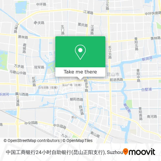 中国工商银行24小时自助银行(昆山正阳支行) map