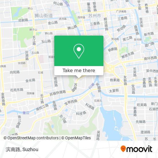 滨南路 map