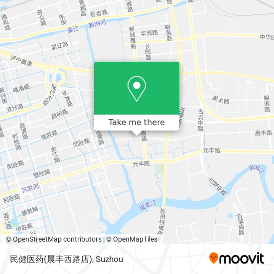 民健医药(晨丰西路店) map