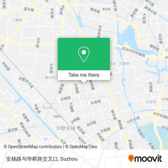 安杨路与华桥路交叉口 map