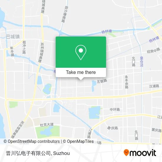 晋川弘电子有限公司 map