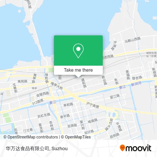 华万达食品有限公司 map