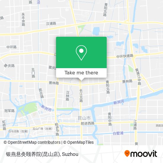 银燕悬灸颐养院(昆山店) map