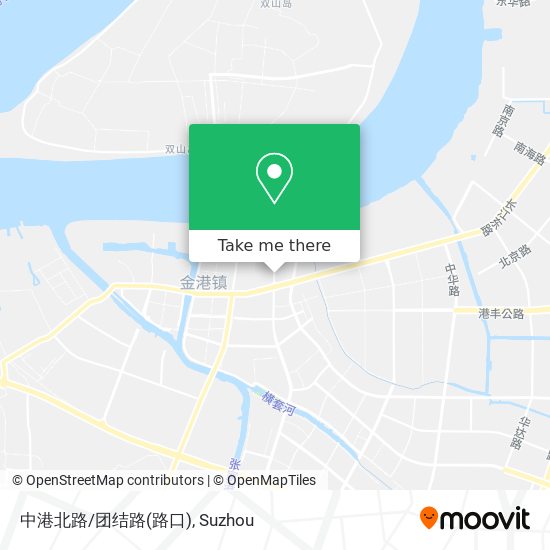 中港北路/团结路(路口) map