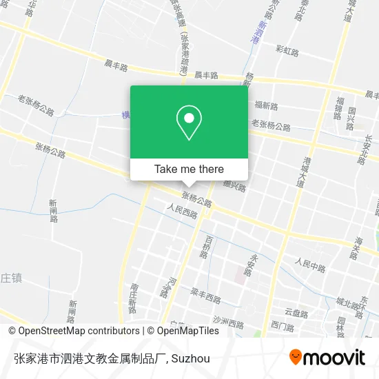 张家港市泗港文教金属制品厂 map