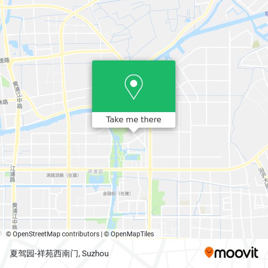 夏驾园-祥苑西南门 map