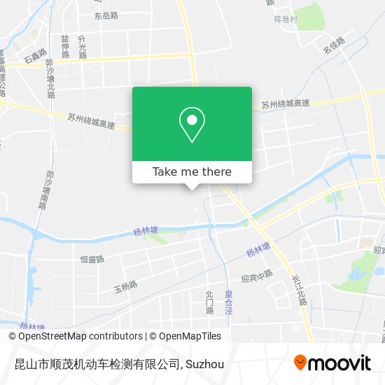 昆山市顺茂机动车检测有限公司 map