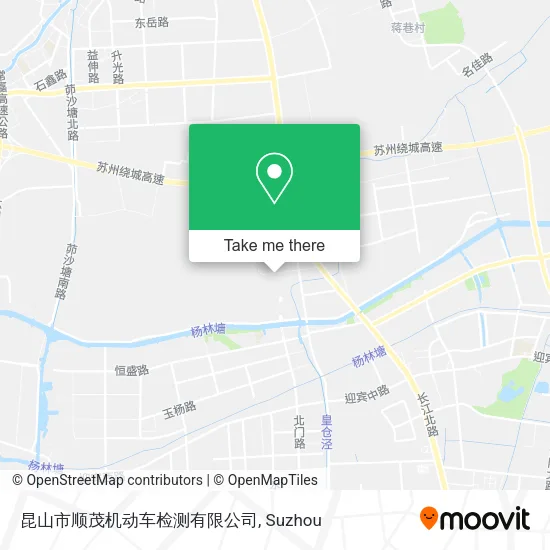 昆山市顺茂机动车检测有限公司 map