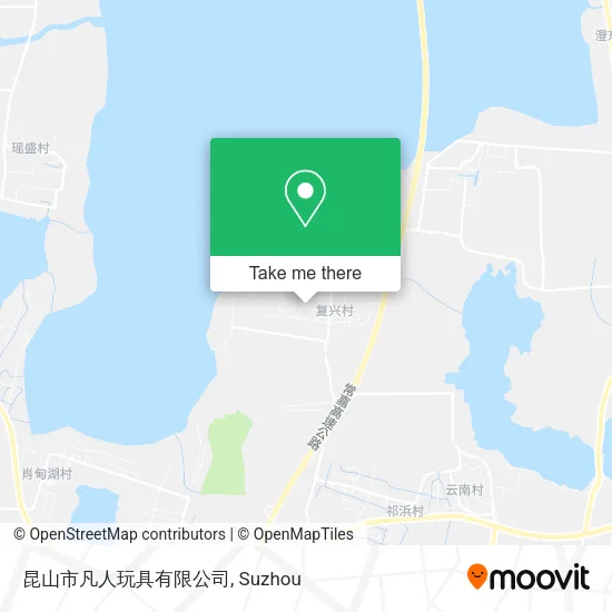 昆山市凡人玩具有限公司 map