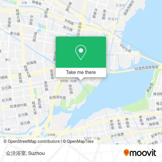 众泾浴室 map