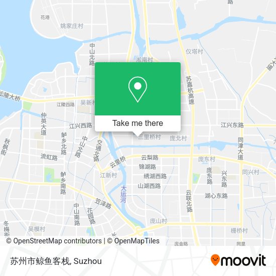 苏州市鲸鱼客栈 map
